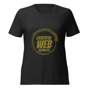 Grateful Web Services Women’s relaxed tri-blend t-shirt